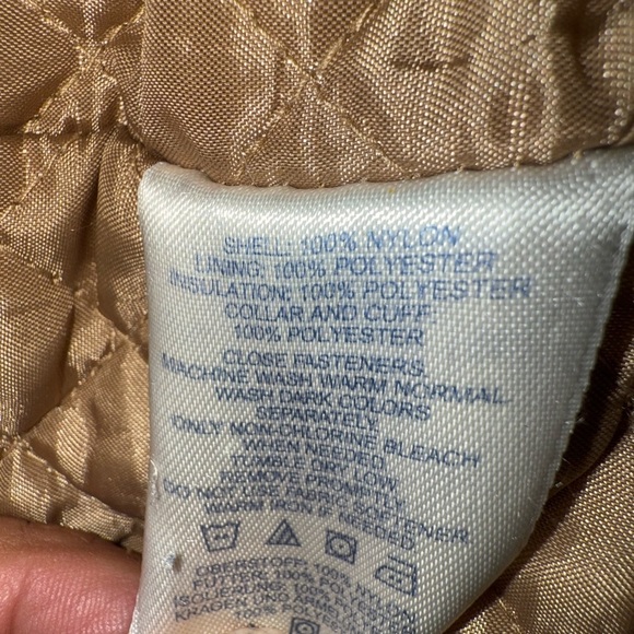 Lands' End Women's Brown Winter Squall Jacket with hood Size M - Picture 8 of 8